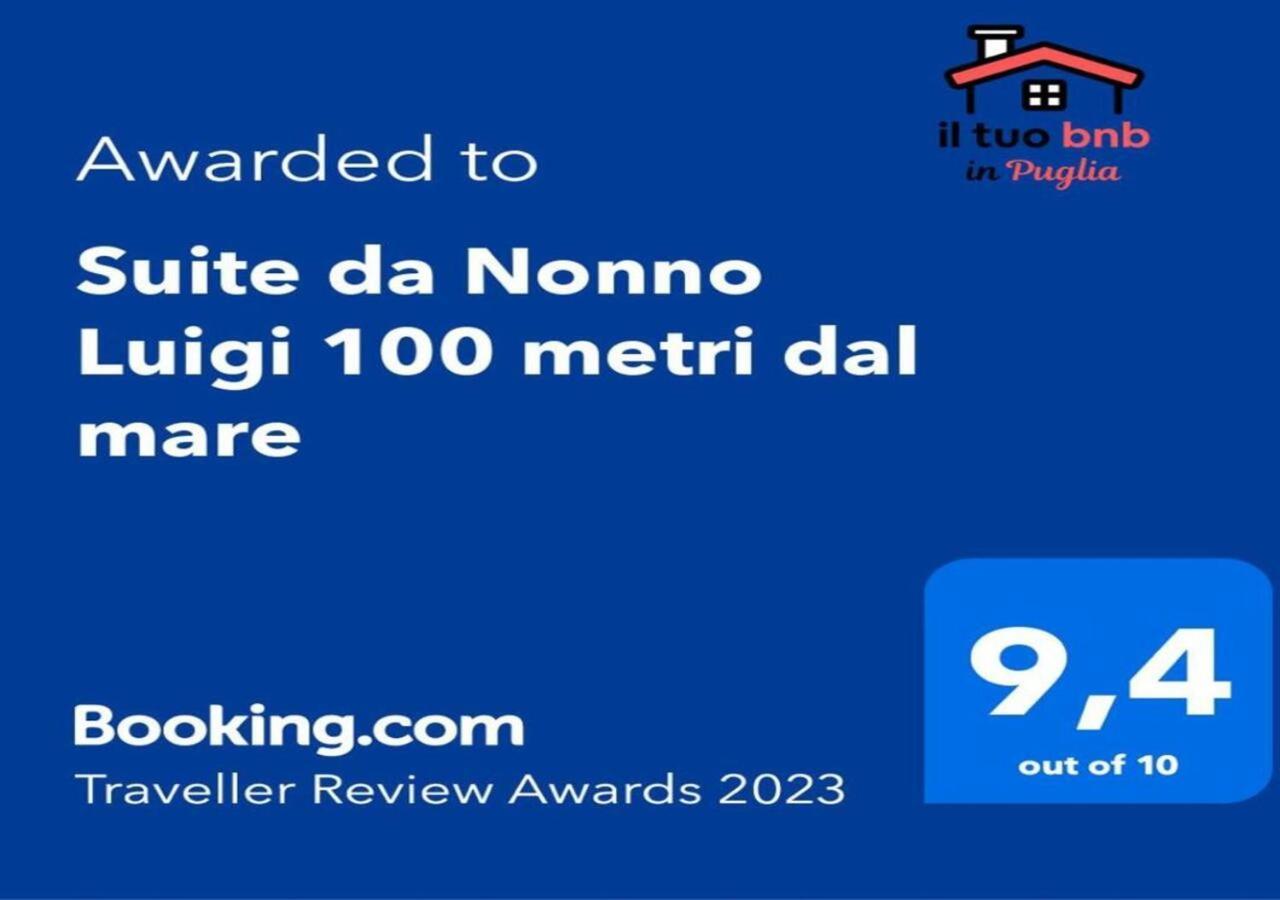 Suite Da Nonno Luigi 100 Metri Dal Mare Giovinazzo Ngoại thất bức ảnh